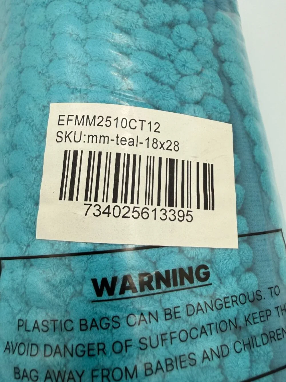 Muddy Mat Anti-Mud Mat Teal 18x28